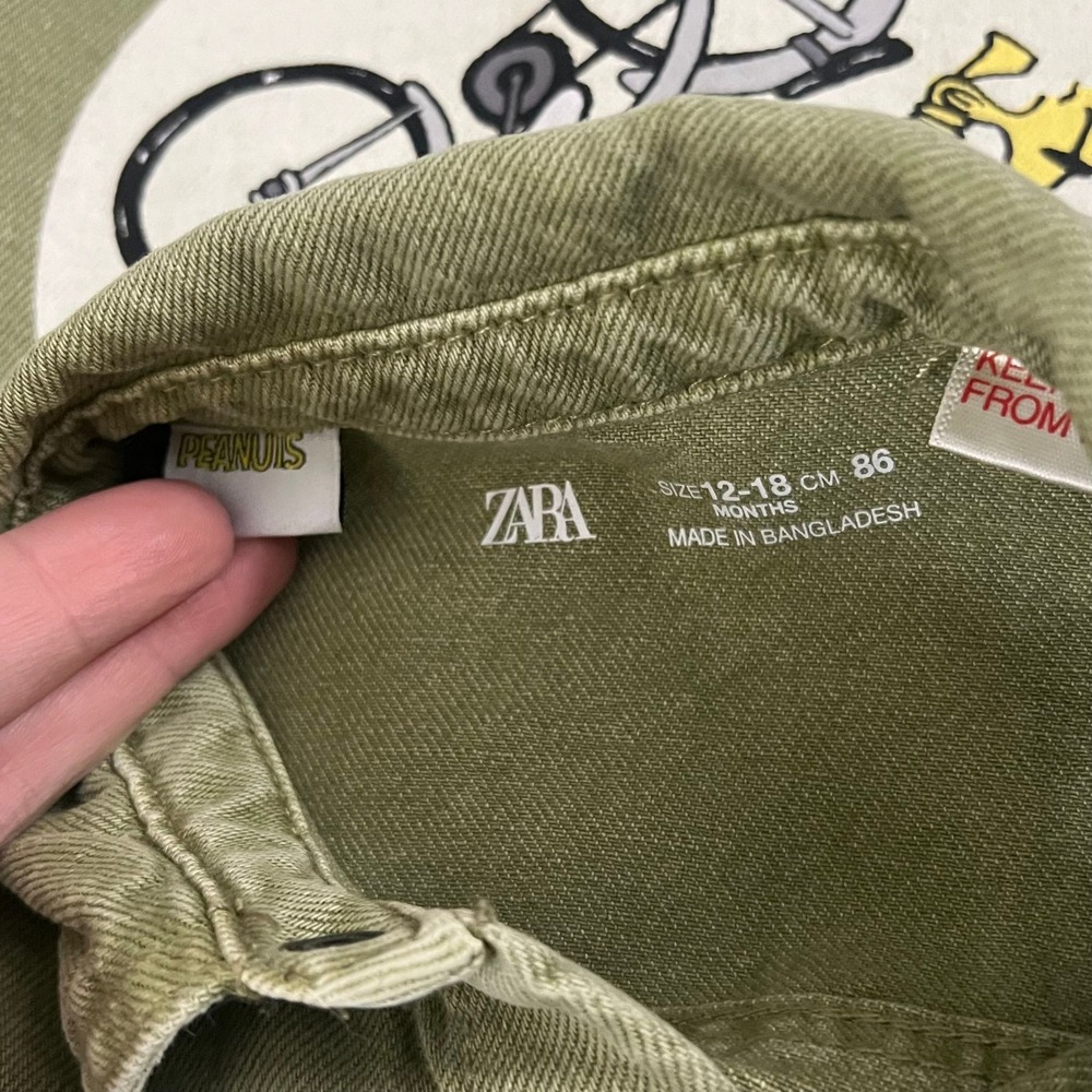 Zara Snoopy Peanuts Jacket *best a 2T - Picture 3 of 6